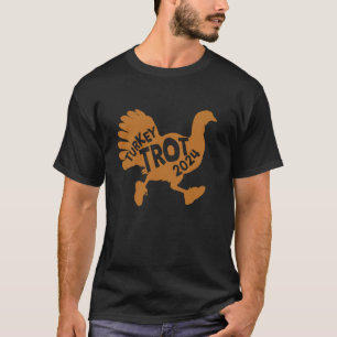 Turkey Trot Squad 2024 Funny Thanksgiving Day Run T-Shirt