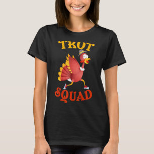 Turkey Trot Squad Thanksgiving Run 2021 Cute Matc T-Shirt