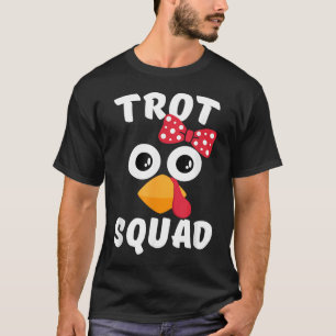 Turkey Trot Thanksgiving Marathon Cute Running T-Shirt
