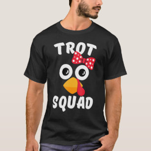 Turkey Trot Thanksgiving Marathon Cute Running T-Shirt