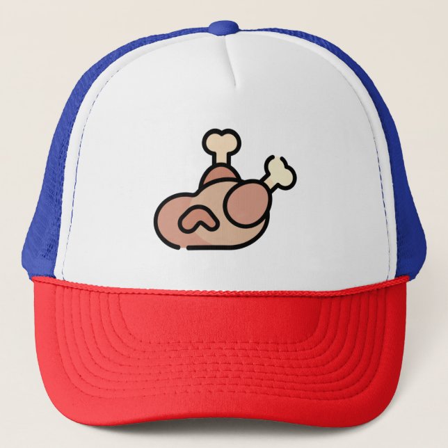 turkey trucker hat (Front)
