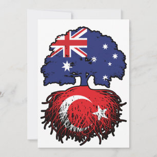 Turkey Turkish Australian Australia Tree Roots Invitation