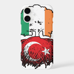 Turkey Turkish Irish Ireland Tree Roots Flag