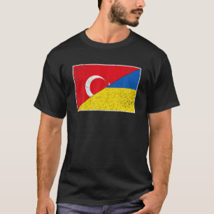 TURKEY UKRAINE FLAG TURKIYE TURKISH UKRAINIAN NATI T-Shirt