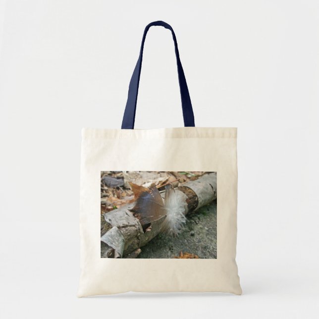 Turkey Vulture Feather Coordinating Items Tote Bag (Front)