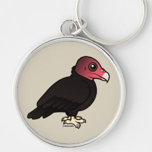 Turkey Vulture Key Ring