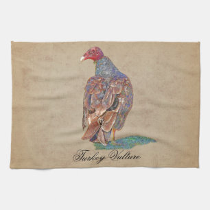 TURKEY VULTURE TEA TOWEL
