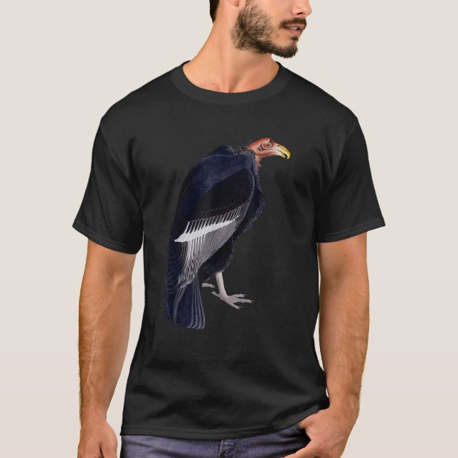 Turkey Vulture Vintage Illustration  T-Shirt (Front)