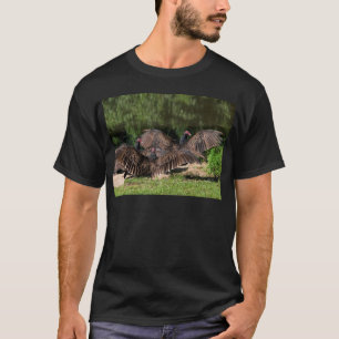Turkey Vultures With Spread Wings T-Shirt