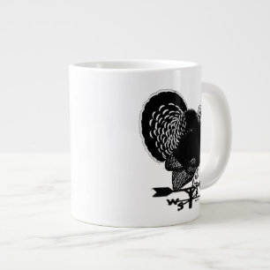 Turkey Weathervane Large Coffee Mug