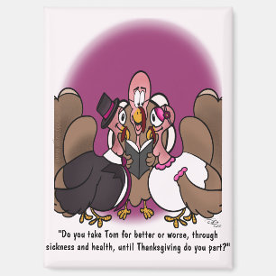 Turkey Wedding Magnet