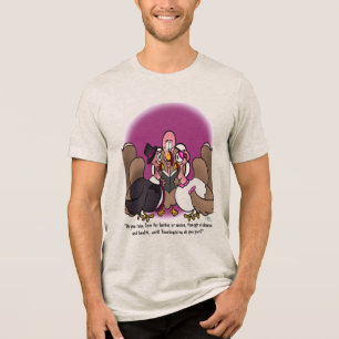 Turkey Wedding Men's Tri-Blend Shirt