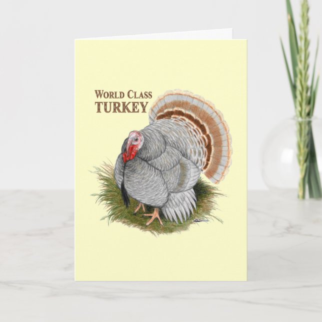 Turkey:  World Class Holiday Card (Front)