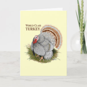 Turkey:  World Class Holiday Card