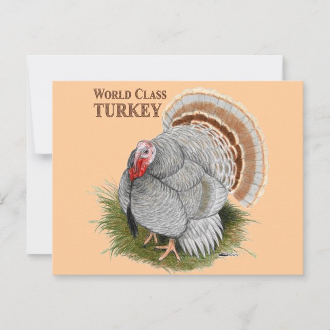 Turkey:  World Class Invitation (Front)