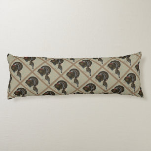 Turkeys Standard Bronze Portrait Body Cushion