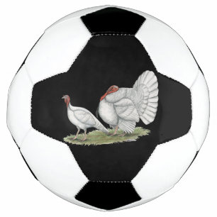 Turkeys White Holland Soccer Ball