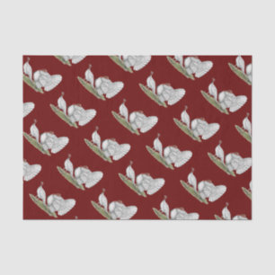 Turkeys White Holland Tissue Paper