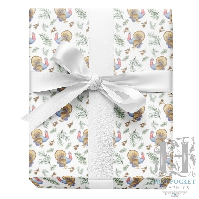 Turkeys Wrapping Paper (Creator Uploaded)