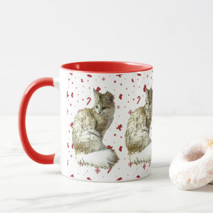 Turkish Angora Holiday Mug