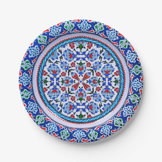 Turkish art Paper plate (Front)