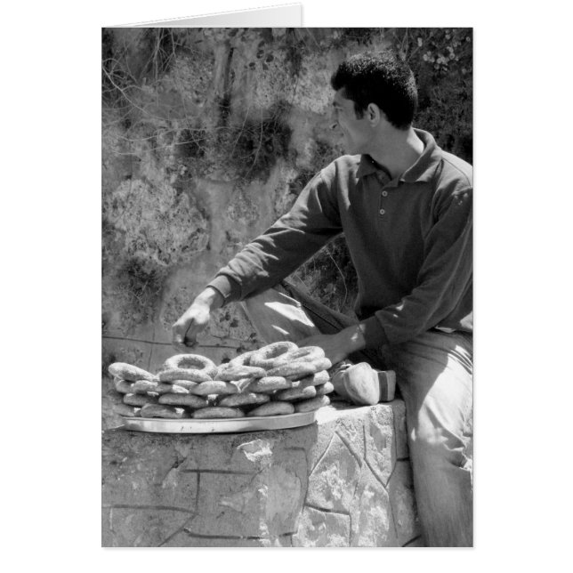 Turkish bagel salesman - Acma (Front)