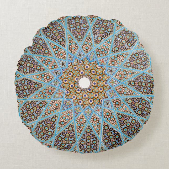 Turkish beautiful design of traditional  round cushion (Front)