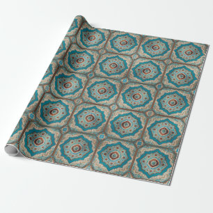 Turkish Beautiful Old Pattern Trendy Collection Wrapping Paper