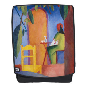 “Turkish Café” Art backpack