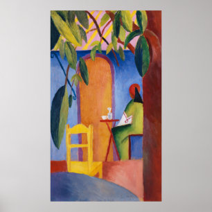 “Turkish Café” by Macke, Art poster
