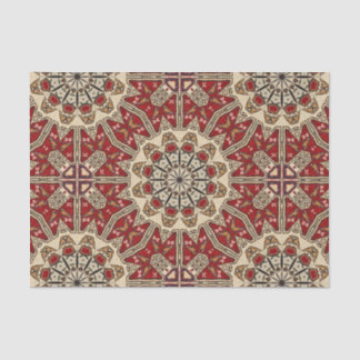 Turkish carpet kaleidoscope tissue paper