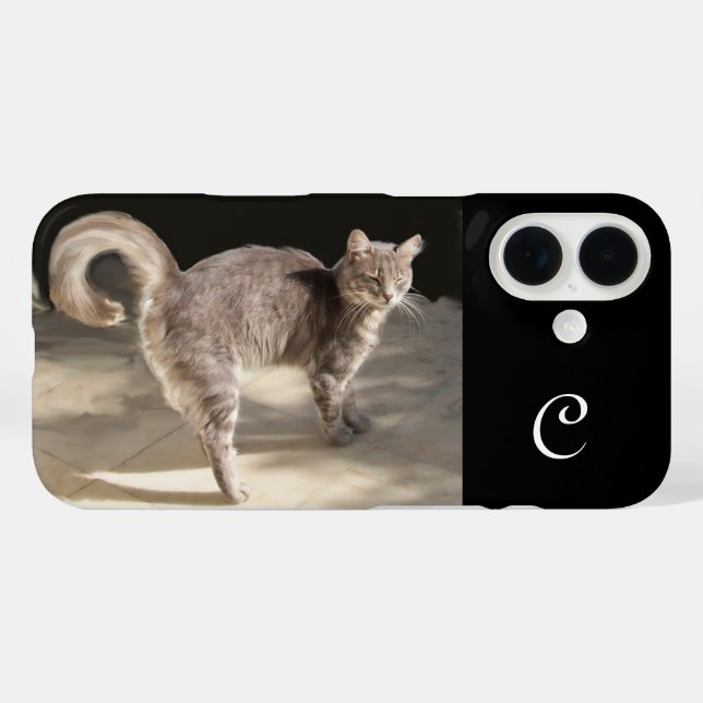TURKISH CAT MONOGRAM Case-Mate iPhone CASE (Back (Horizontal))