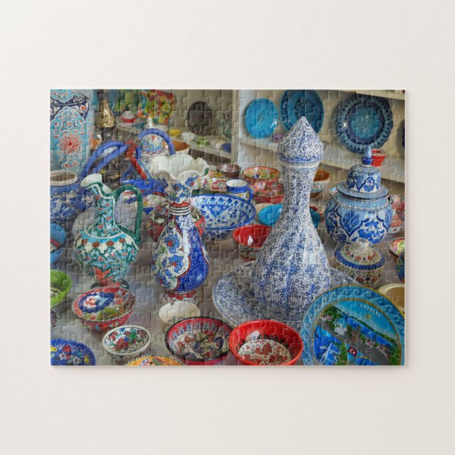 Turkish Ceramics Jigsaw Puzzle (Horizontal)