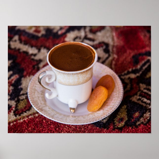 Turkish Coffee And Fruit Poster (Front)