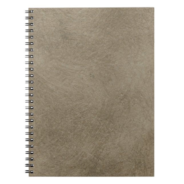 Turkish Coffee Glaze Notebook (Front)