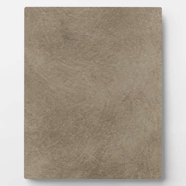 Turkish Coffee Glaze Plaque (Front)