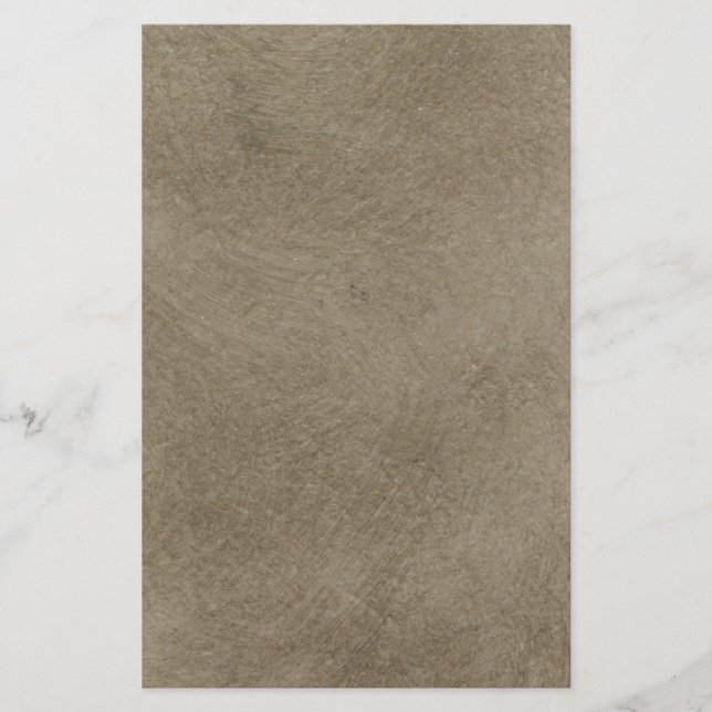 Turkish Coffee Glaze Stationery (Front)