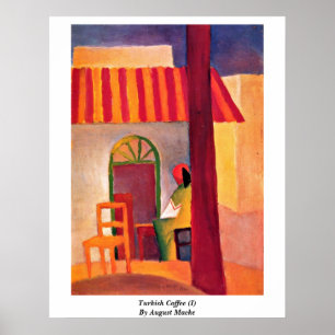 Turkish Coffee (I) By August Macke Poster