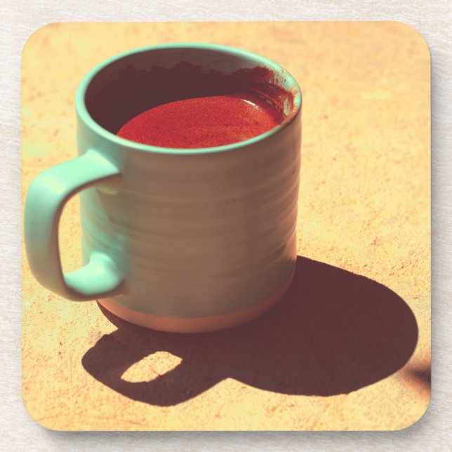 Turkish Coffee Rich Foam Mug Cup Coaster (Front)