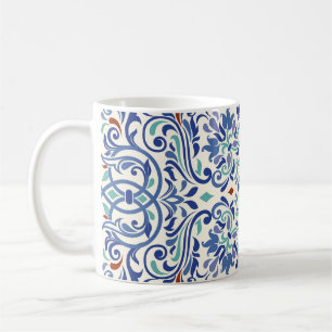 Turkish Colourful: Endless Tile Elegance. Coffee Mug