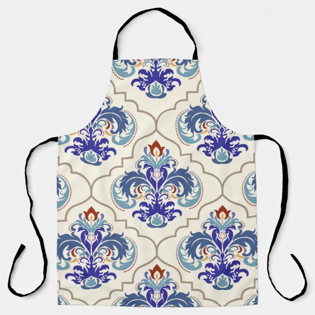 Turkish Colourful Pattern: Endless Beauty. Apron (Front)