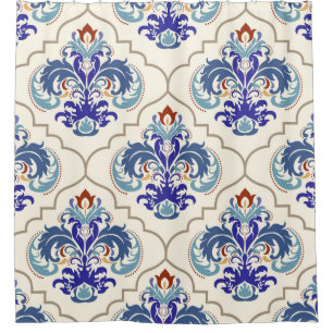 Turkish Colourful Pattern: Endless Beauty. Shower Curtain