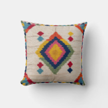 Turkish Delight: White Kilim Pillows for Boho Chic