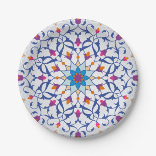 Turkish Design  Paper Plate