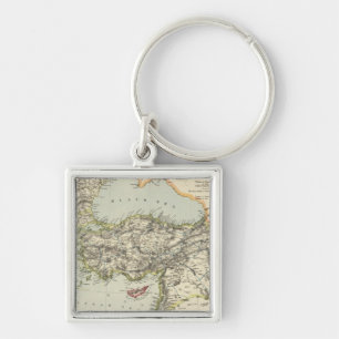 Turkish Empire, Greece, Romania Key Ring