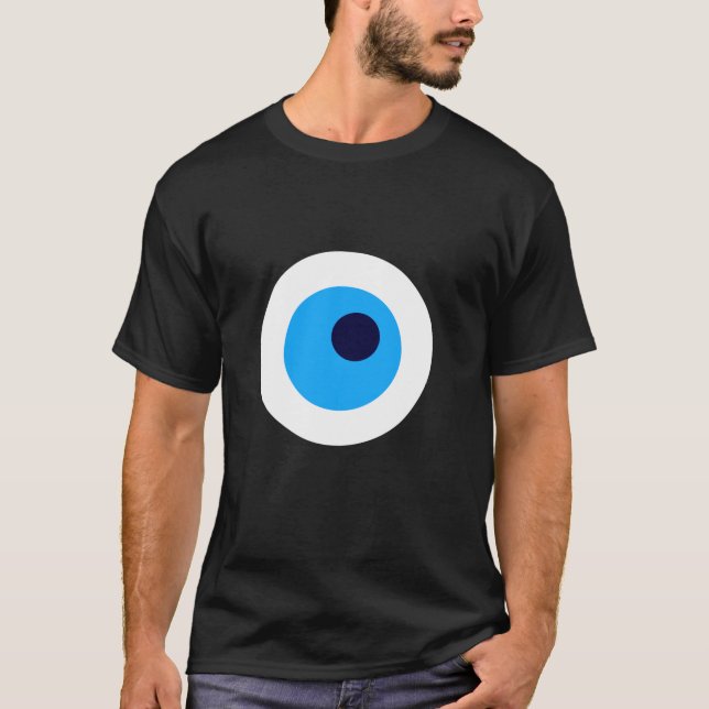 Turkish Evil Eye Amulet Nazar Greek  T-Shirt (Front)