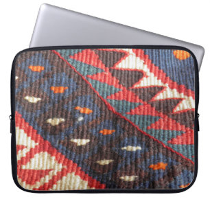 Turkish Exotic Bohemian Boho Ethnic Persian Carpet Laptop Sleeve