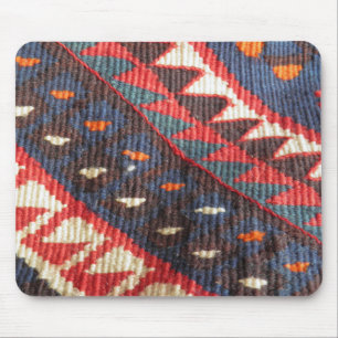 Turkish Exotic Bohemian Boho Ethnic Persian Carpet Mouse Pad