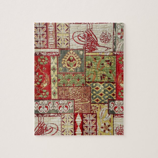 turkish fabric jigsaw puzzle (Vertical)
