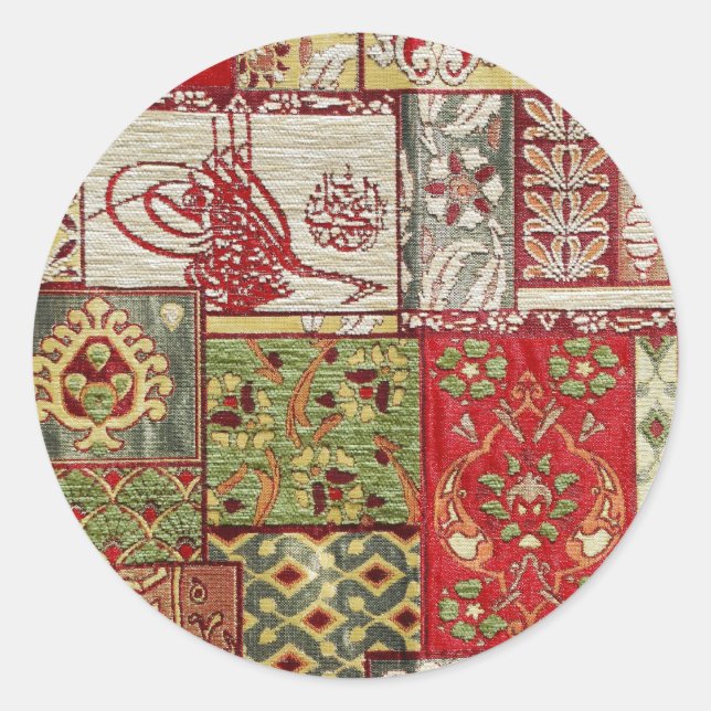 turkish fabric sticker (Front)